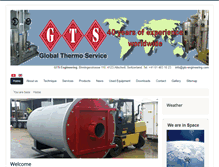 Tablet Screenshot of gts-engineering.com